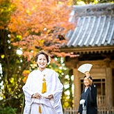 紅葉フォトウエディング写真No.010