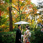 紅葉フォトウエディング写真No.012