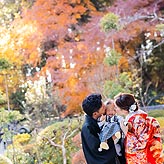 紅葉フォトウエディング写真No.019