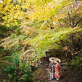 紅葉フォトウエディング写真No.022