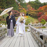 紅葉フォトウエディング写真No.027