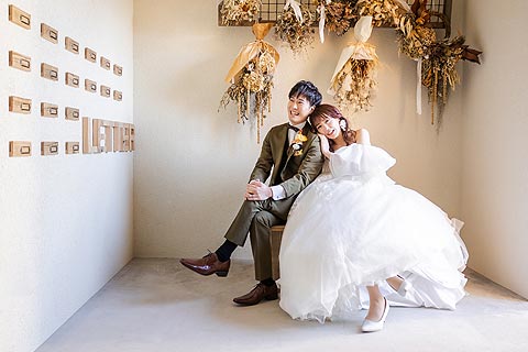 結婚式ロケーションフォトチャペルで前撮り撮影02