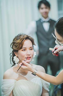 結婚式ロケーションフォトチャペルで前撮り撮影03