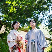 おしゃれな結婚式前撮りフォトウエディング