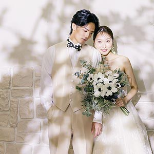おしゃれな結婚式前撮りフォトウエディング