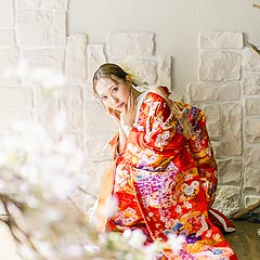 おしゃれな結婚式前撮りフォトウエディング