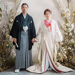おしゃれな結婚式前撮りフォトウエディング