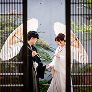 おしゃれな結婚式前撮りフォトウエディング