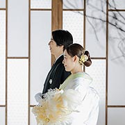 おしゃれな結婚式前撮りフォトウエディング