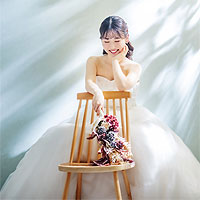 結婚式の前撮り写真を韓国風フォトに