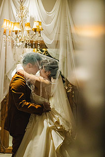 フォトスタジオで韓国風ウエディングフォト撮影07