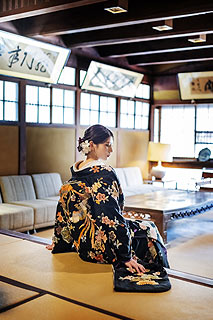 宮島でのロケーションフォト撮影10