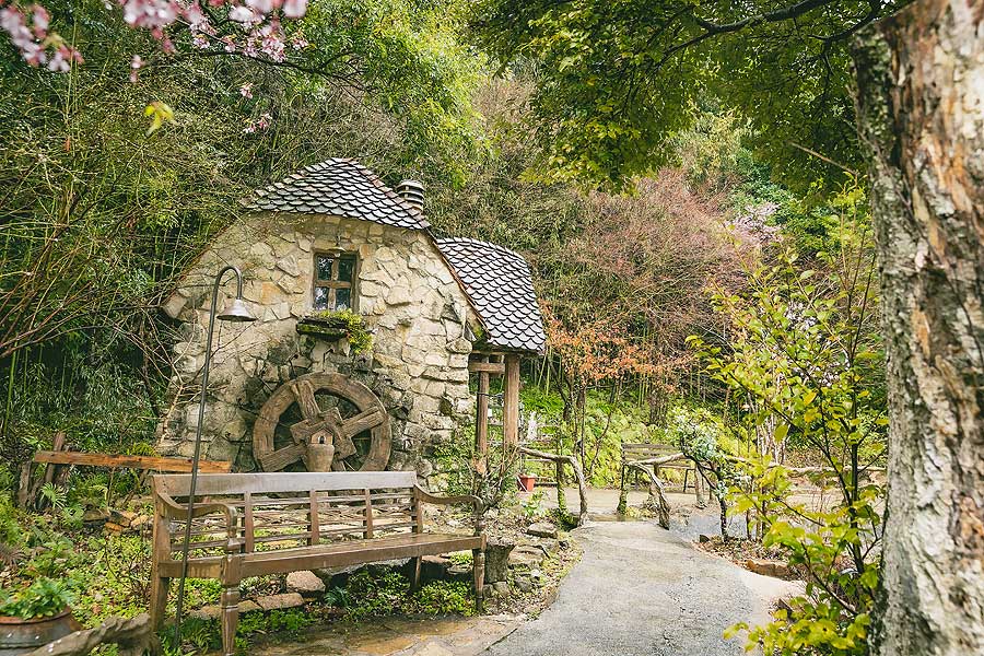 結婚式ロケーションフォトぬくもりの森で前撮り撮影03