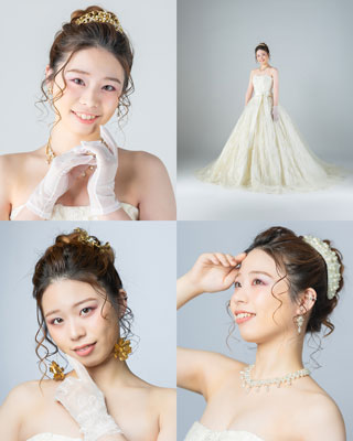 ウエディングドレスのアレンジ例07 豊川io