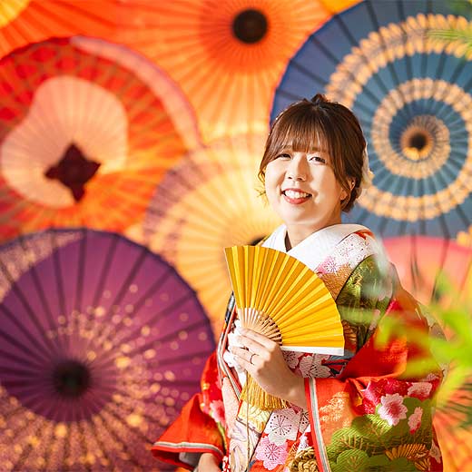 掛川市ウエディングフォト撮影和傘スタジオギャラリー01