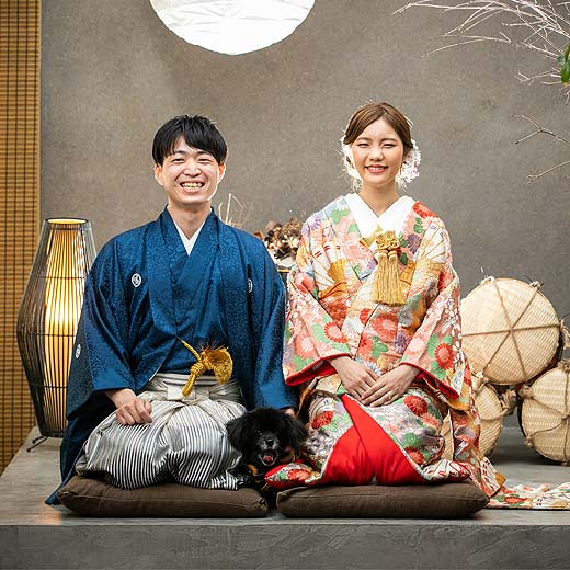 浜松志都呂の写真館で結婚式前撮りモダンスタジオギャラリー02