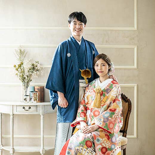 浜松志都呂の写真館で結婚式前撮り撮影ブースギャラリー01