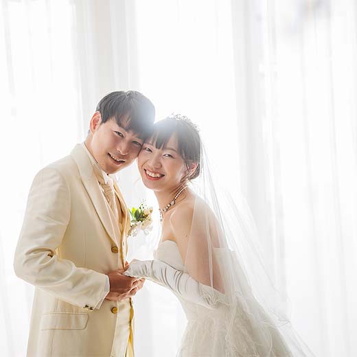 浜松志都呂の写真館で結婚式前撮りウインドウスタジオギャラリー01
