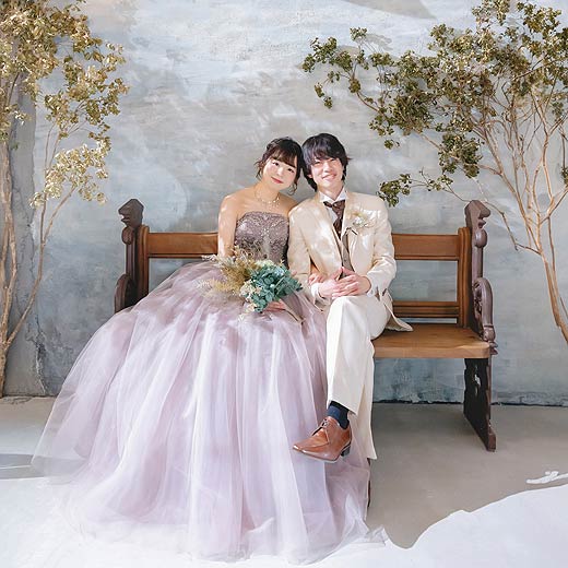 豊川市結婚式の前撮り撮影アンティークモダンスタジオギャラリー09