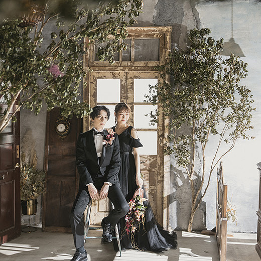 豊川市結婚式の前撮り撮影アンティークスカイスタジオギャラリー01