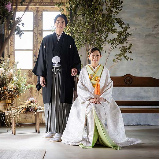 豊川市結婚式の前撮り撮影アンティークスカイスタジオギャラリー03