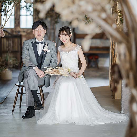 豊川市結婚式の前撮り撮影アンティークスカイスタジオギャラリー05