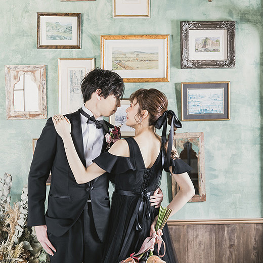 豊川市結婚式の前撮り撮影シックアトリエスタジオギャラリー01