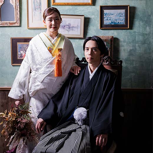 豊川市結婚式の前撮り撮影シックアトリエスタジオギャラリー03