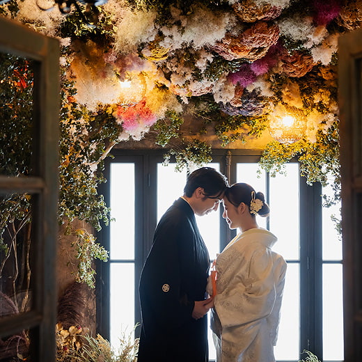 豊川市結婚式の前撮り撮影ドライフラワースタジオギャラリー02
