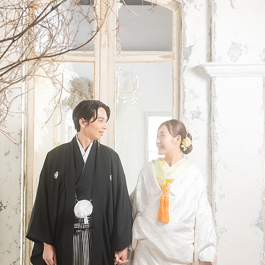 豊川市結婚式の前撮り撮影フレンチシャビ―スタジオギャラリー03