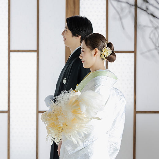 豊川市結婚式の前撮り撮影ジャパンスタイルスタジオギャラリー01