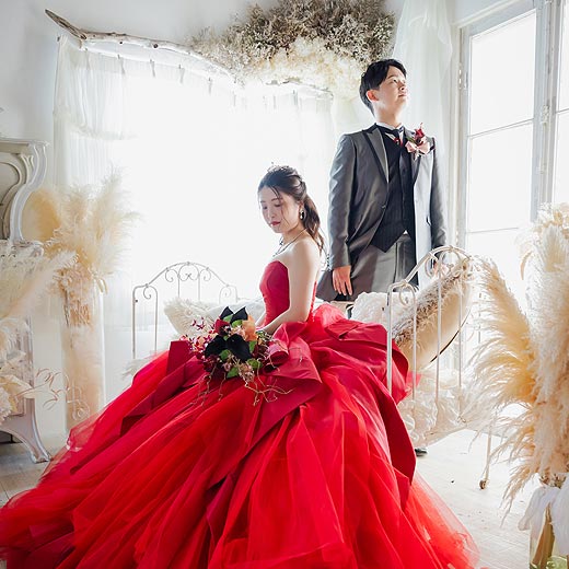 豊川市結婚式の前撮り撮影ジャパニーズスタジオギャラリー05