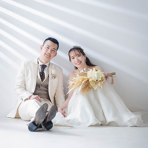 豊川市結婚式の前撮り撮影ホワイトスペーススタジオギャラリー07