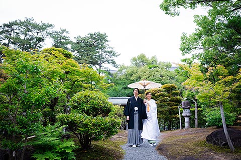 結婚式ロケーションフォト緑葉で前撮り撮影02