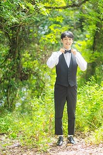結婚式ロケーションフォト緑葉で前撮り撮影07