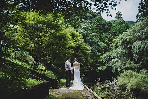 結婚式ロケーションフォト緑葉で前撮り撮影08