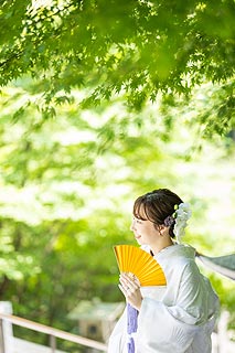 結婚式ロケーションフォト緑葉で前撮り撮影10