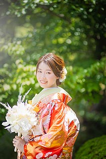 結婚式ロケーションフォト緑葉で前撮り撮影12