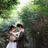 緑葉フォトウエディング写真No.010