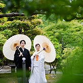緑葉フォトウエディング写真No.017