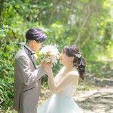 緑葉フォトウエディング写真No.022
