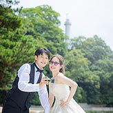 緑葉フォトウエディング写真No.029