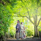 緑葉フォトウエディング写真No.030