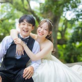 緑葉フォトウエディング写真No.033