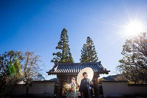結婚式ロケーションフォト和装1着プラン02