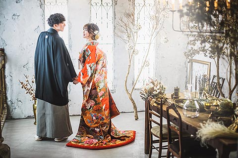 結婚式フォトウエディング和装1着プラン02